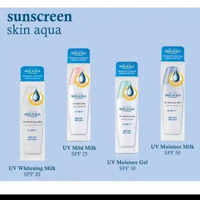 Skin aqua sunscreen