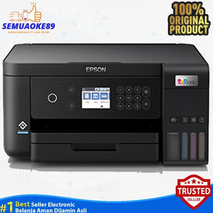 Jual Printer Epson L6260 Print Scan Copy Wifi Duplex Ecotank Inktank Cnspek72pk Shopee Indonesia 0073