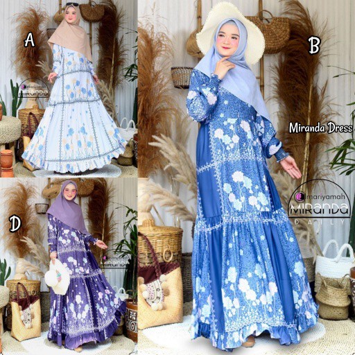 Gamis MIRANDA Original by ALAMARIYAMAH