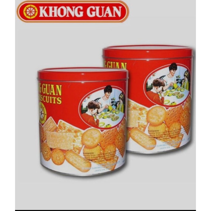 

KHONGUAN BISCUIT KEMASAN KALENG ( 650 GRAM )