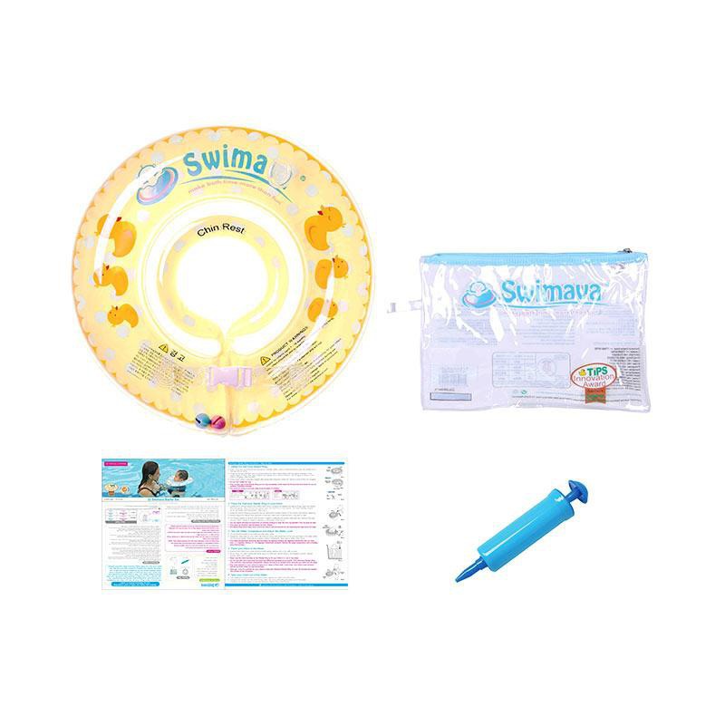 Swimava Baby Starter Neck Ring - Yellow Duckie