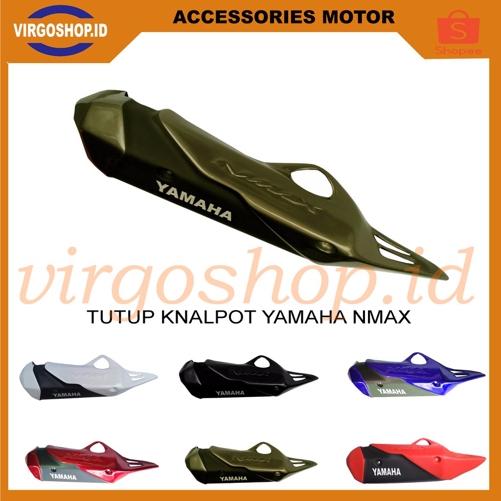 Cover Tutup Knalpot Nmax - Aksesoris Motor Nmax