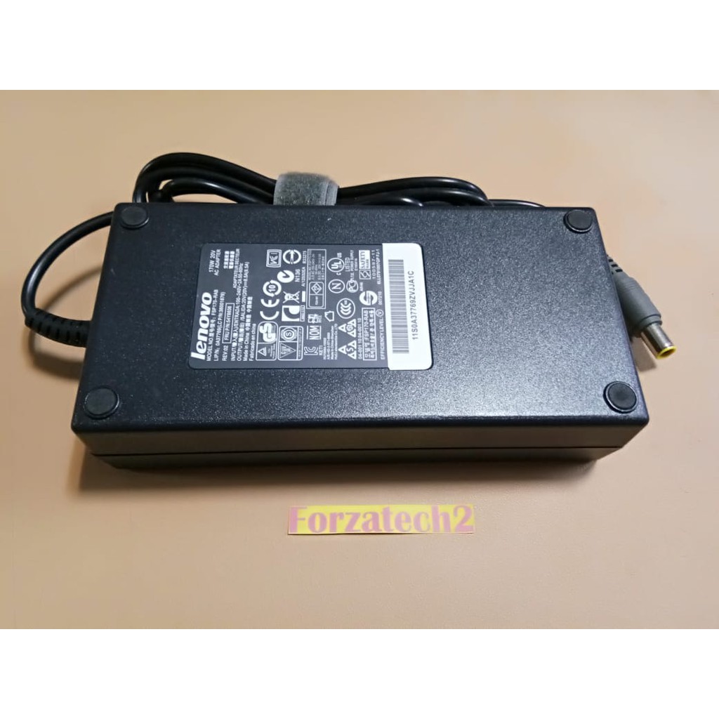 AC Adapter Original Laptop LENOVO 20V~8.5A (7.9*5.5mm) 170W / ThinkPad W520I T520 W520 W530 Series