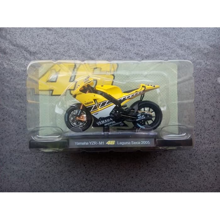 Yamaha YZR M1 Laguna Seca 2005 Leo Models Rider Rossi