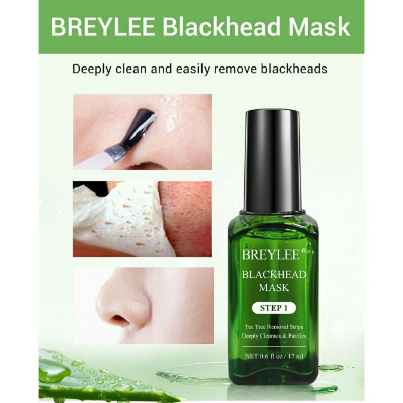 [BISA COD] Breylee Blackhead Remove Penghilang Komedo Pembersih Komedo Masker Komedo