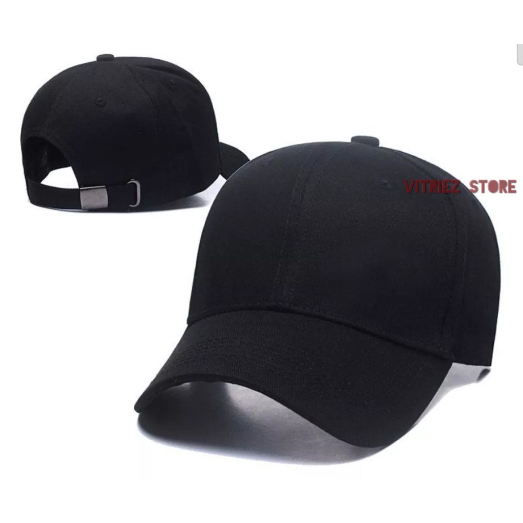 HEPPY - SHOPING // PROMO HARGA TERBARU TOPI BASEBALL CAKOP BESI POLOS//UNISEX//BAHAN TEBAL//NYAMAN DI PAKE SEHARI-HARI!!!