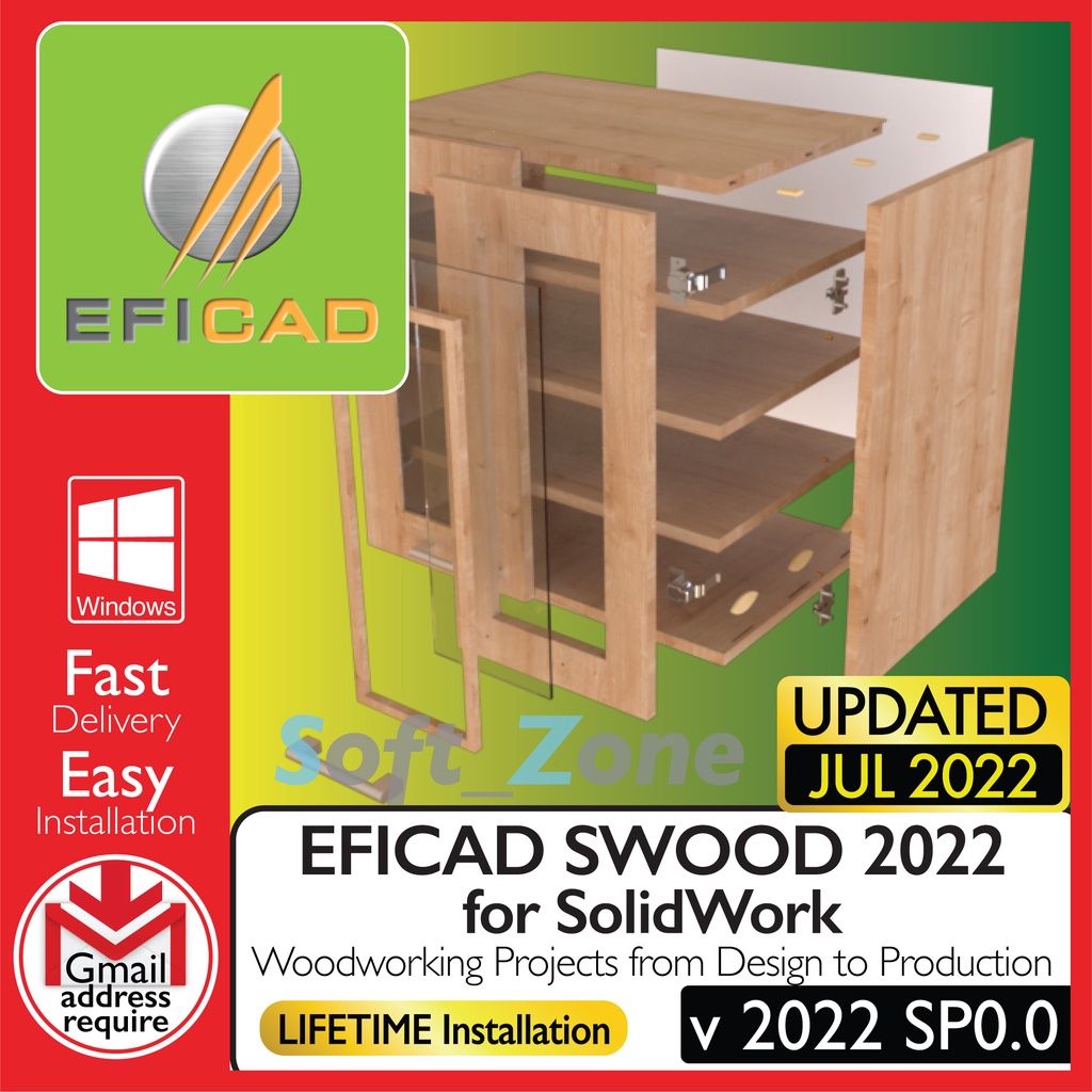 

EFICAD SWOOD 2022 SP0.0 fr SldWrks - Wdwrkng Prjcts frm Dsgn t Prdctn [WINDOWS x64] - Dgtl Dwnld