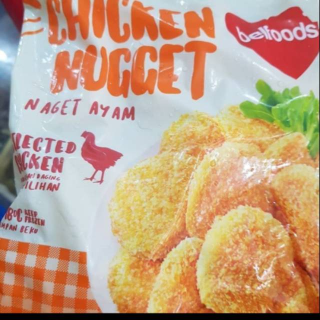 

Belfoods favorit chicken nugget 1kg