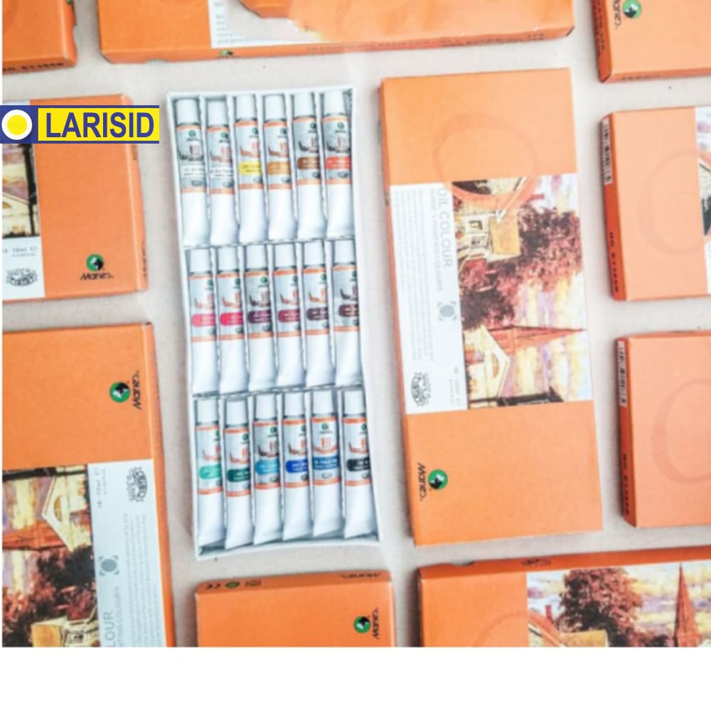 

CAT MINYAK MARIES OIL COLOR 18 WARNA 12ML E1388B