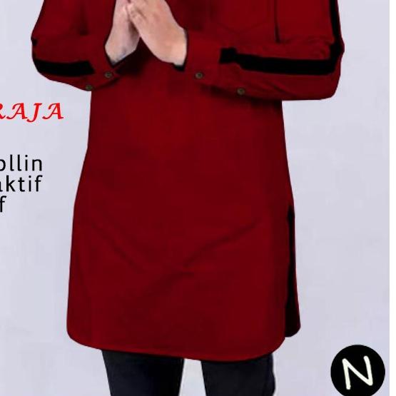 ➨ Baju Koko Qurta Raja S/M/L/XL/XXL/XXXL ♟