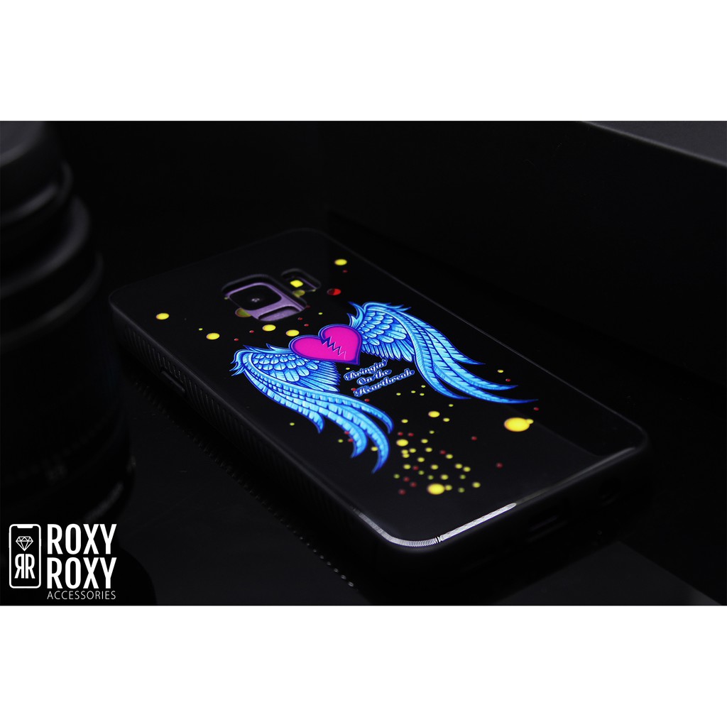 Glass Case Glow In the Dark Samsung J2 Prime J7 Prime