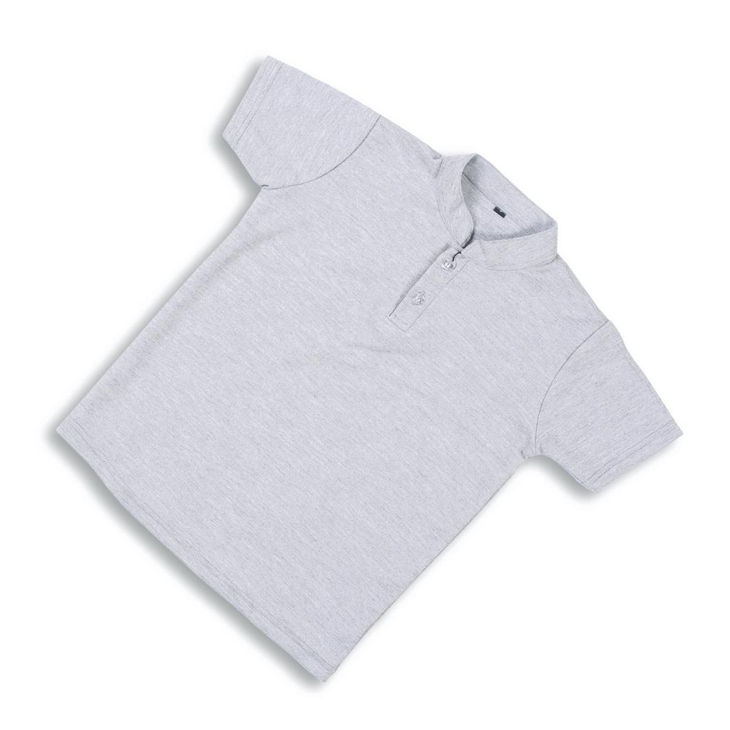 Kaos Anak Polo Kerah Shanghai Lacos CVC Lembut Adem Baju Anak Trendy