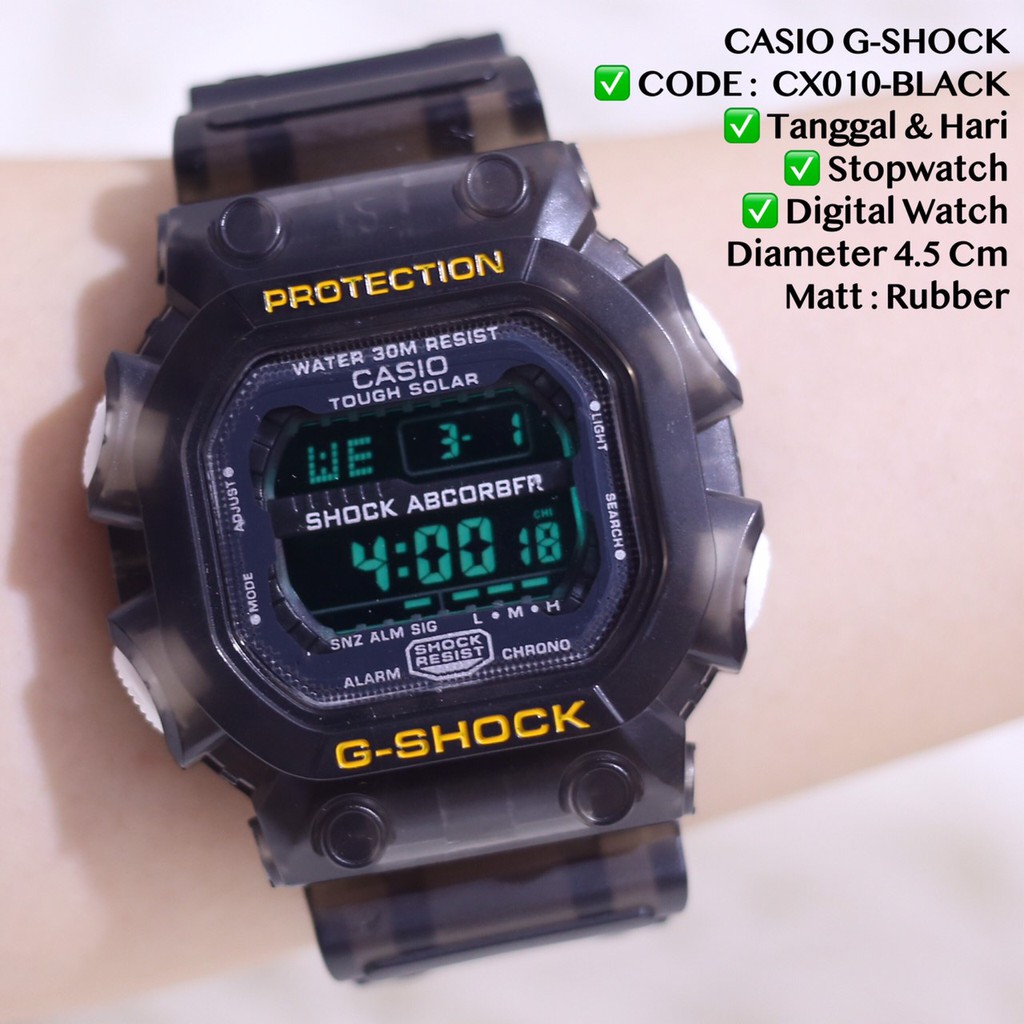 Jam tangan digital pria wanita gshock kingkong DW5600 grosir murah GX56BB CX010