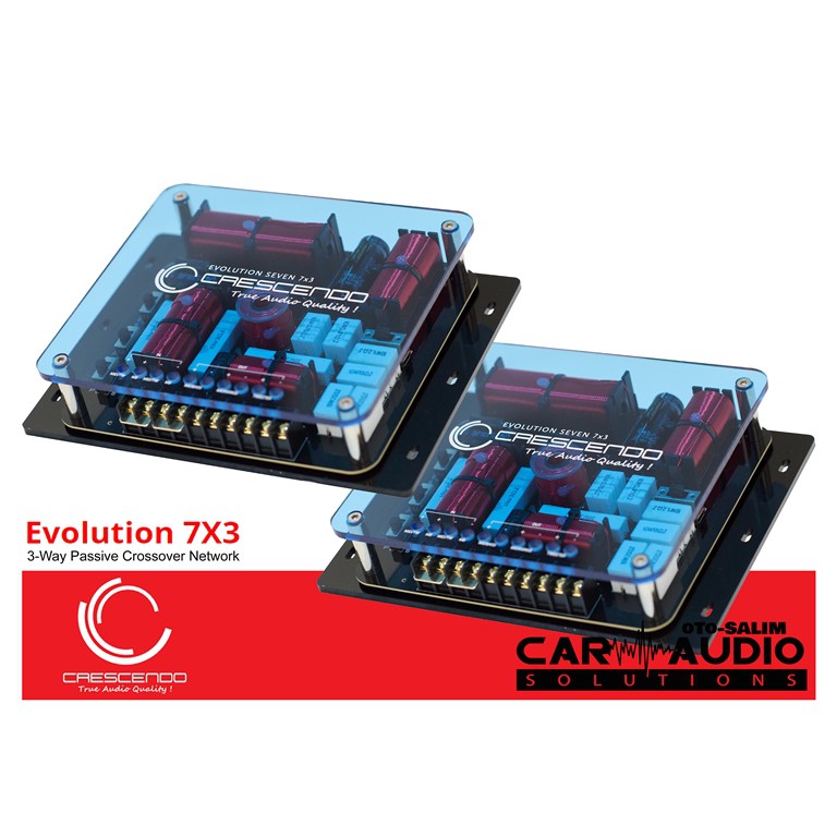 Crescendo EVO 7X3 3-Way Passive Crossover