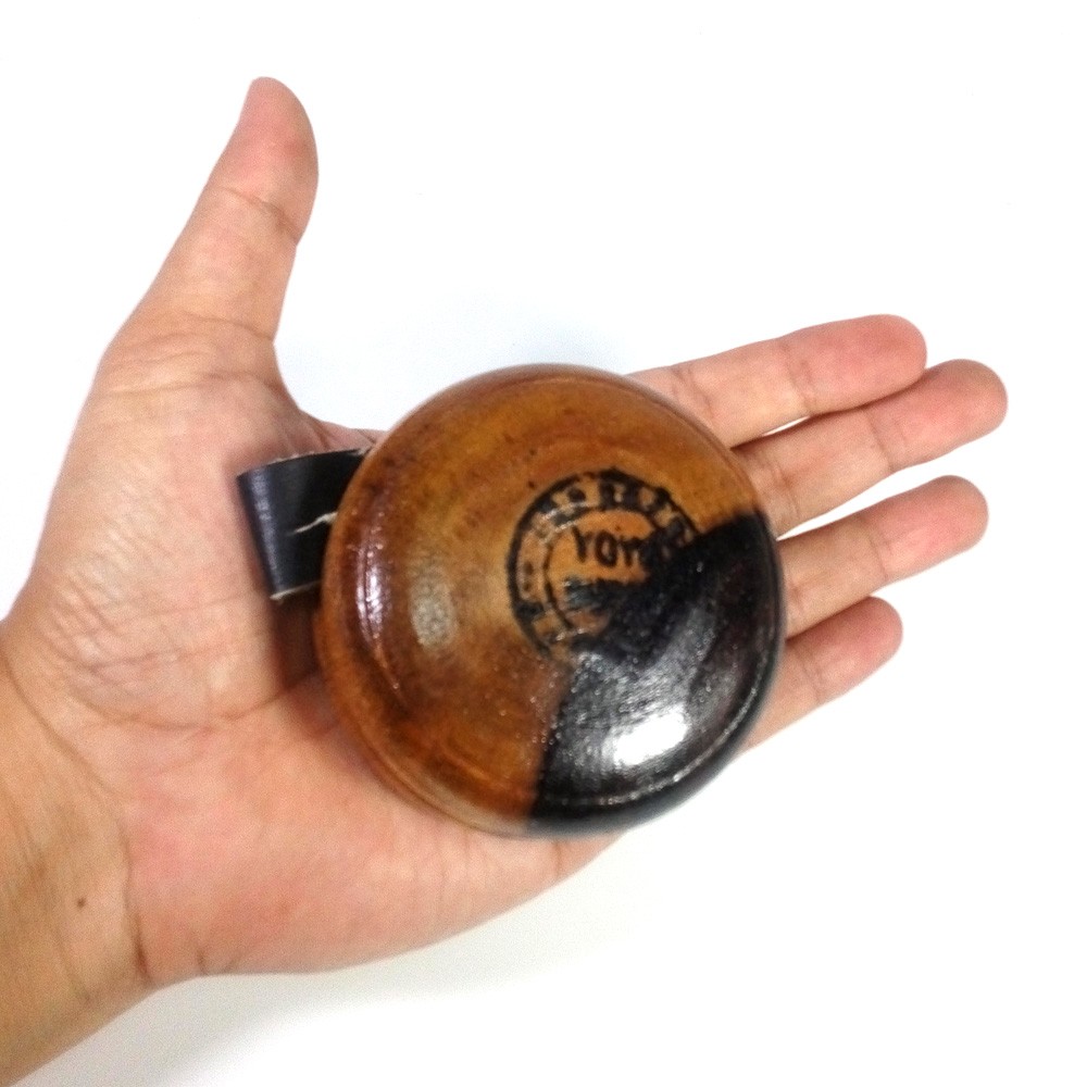 Mainan Jadul Yoyo Kayu Diameter 6-7 cm Natural [kualitas super]