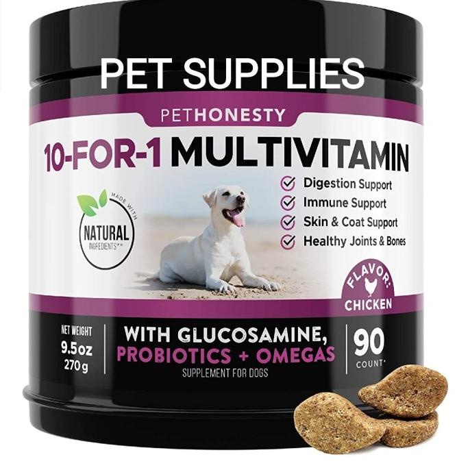 READY STOCK Vitamin anjing PETHONESTY 10 for 1 MULTIVITAMIN Original (USA) Murah