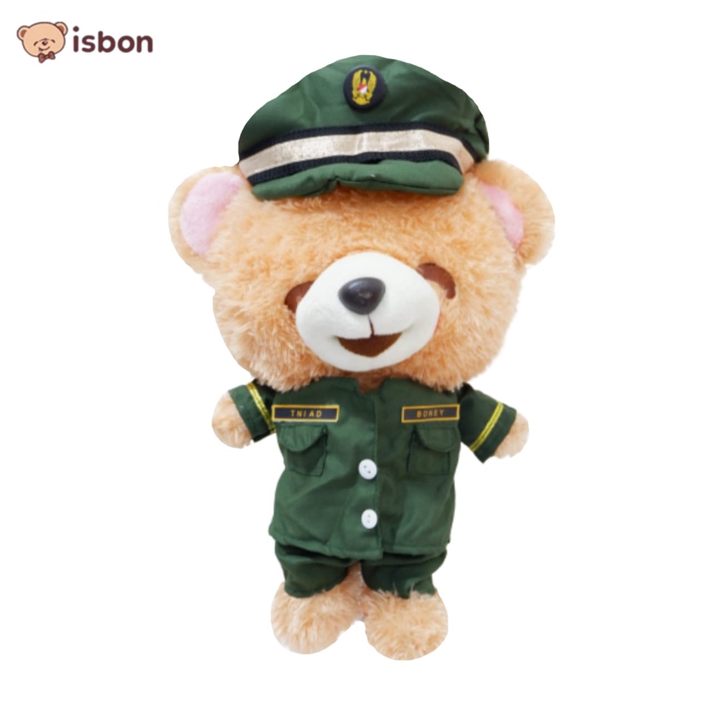 Boneka Profesi TNI AD Angkatan Darat Istana Boneka Floopy Boney bahan premium untuk kado pacar