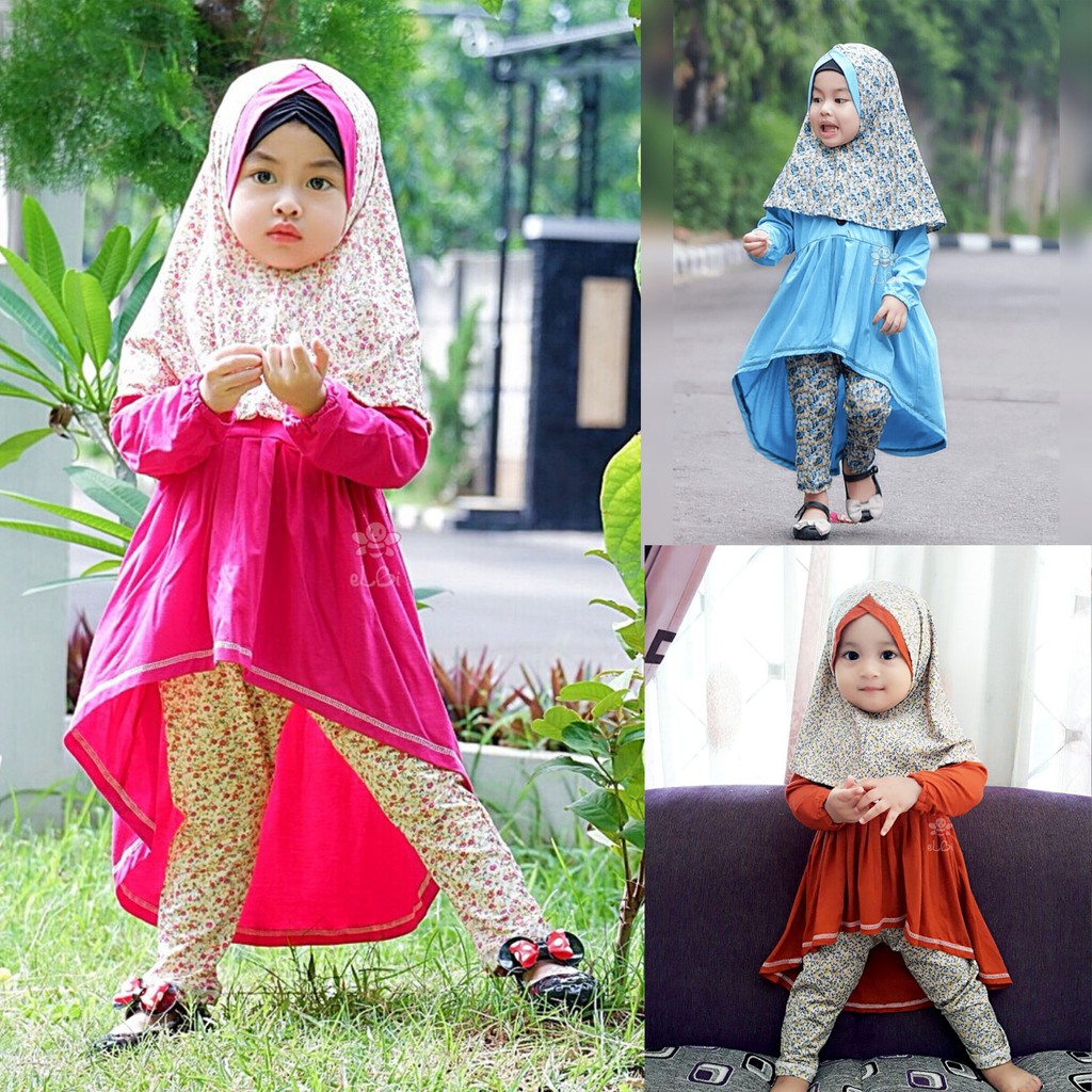 elbi - Farah Legging Set - baju anak muslim perempuan