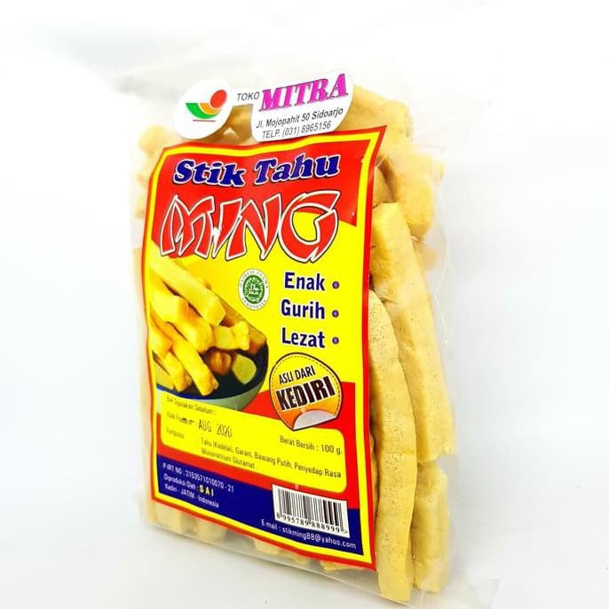 

Stik Tahu MING 100gr Khas Kediri