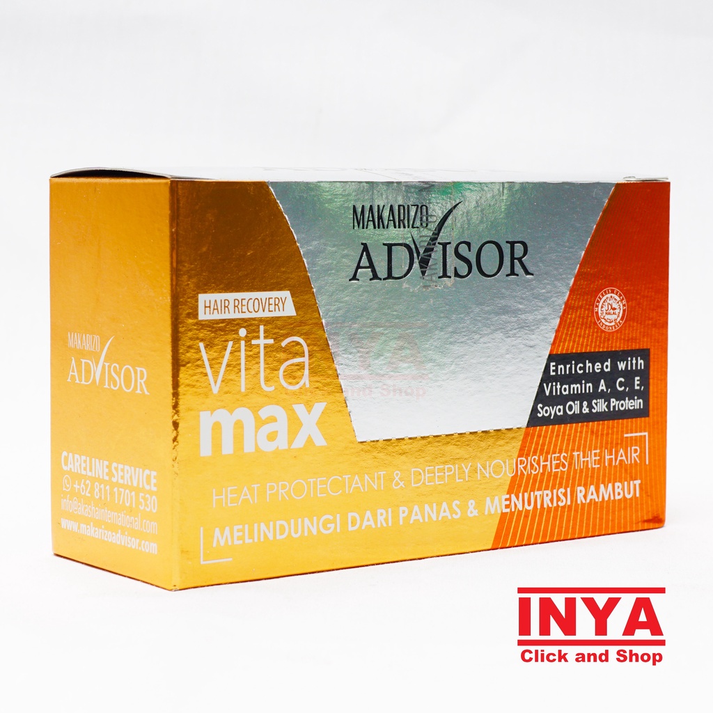 MAKARIZO VITAMAX ADVISOR 8x8ml - Vitamin Rambut