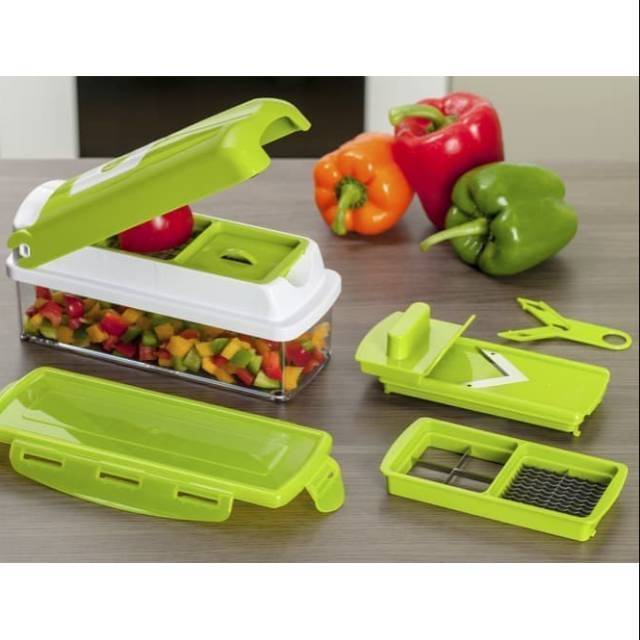 Gnius Nicer Dicer - Alat pengupas atau Pemotong  Murah Banget