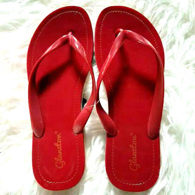 SANDAL JEPIT WANITA KARET TIPIS 1819PS LENTUR ANTI SLIP