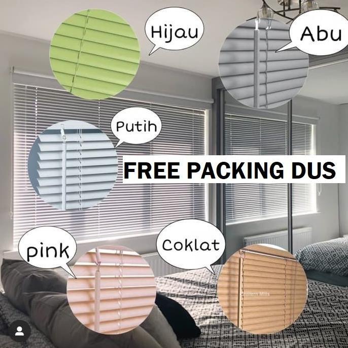 Tirai plasti Blind Venetian Blind Roler blind Pvc Tirai gulung jendela