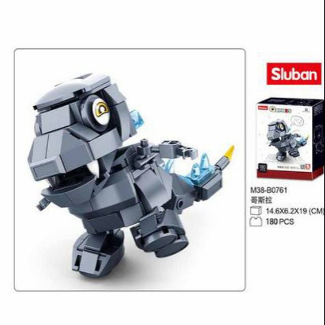 BS - Sluban Q-Bricks M38-B0761A- Godzilla King Of The Monsters