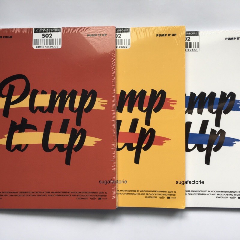 GOLDEN CHILD 2nd Single Album “PUMP IT UP”