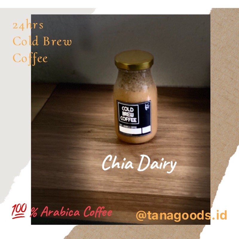 

Kopi Susu - Chia Dairy - 24hrs Cold Brew Coffee bundle price 2 @200ml