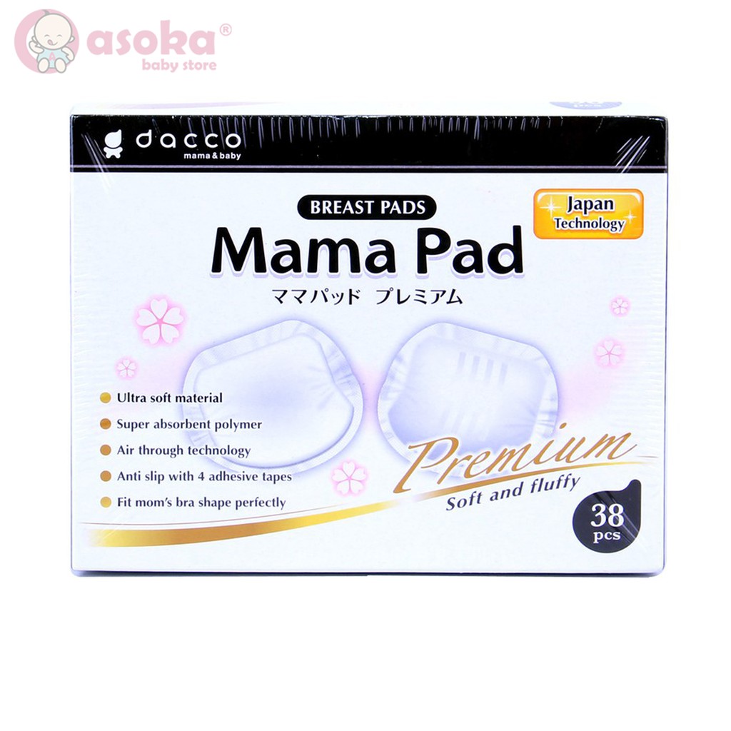 Dacco Mama Pad Premium / Mamapad Breast Pad Premium Isi 38 ASOKA