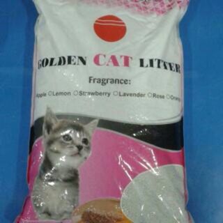 pasir wangi kucing gumpal golden