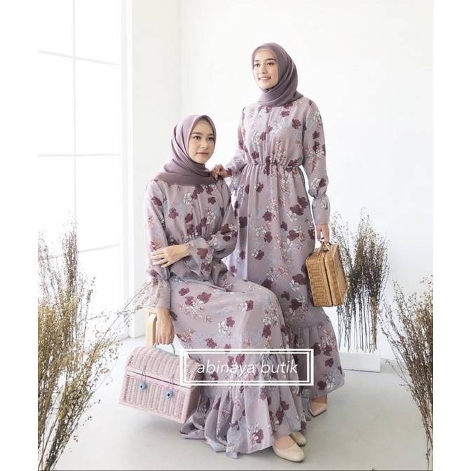 Floral Dress Abinaya Butik