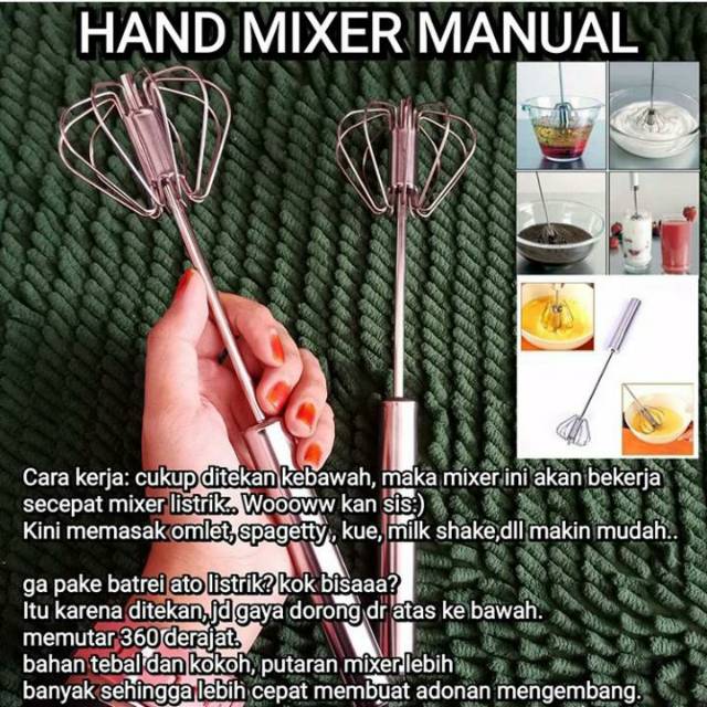 Hand mixer manual