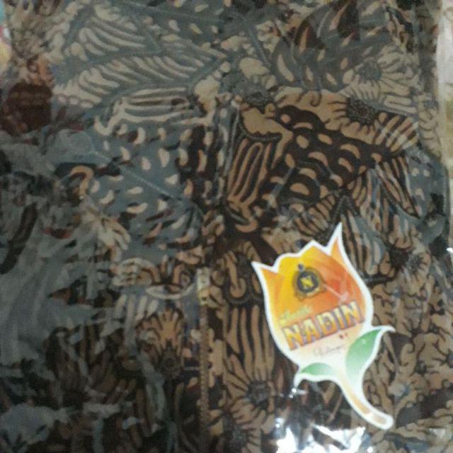 Tunic Latansa Genes Zipper Busui Jumbo Big Size Besar Tunik Batik Seragaman Batik Kerja Kantor