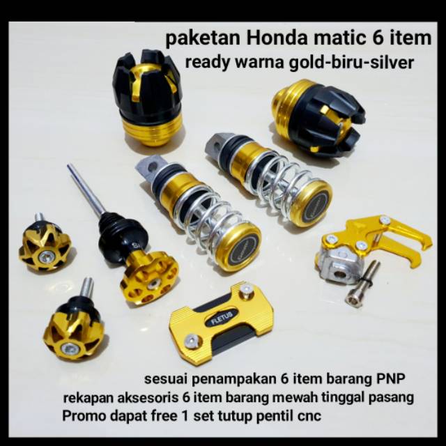 AKSESORIS-VARIASI PAKETAN MOTOR BEAT-BEAT NEW-BEAT STREET