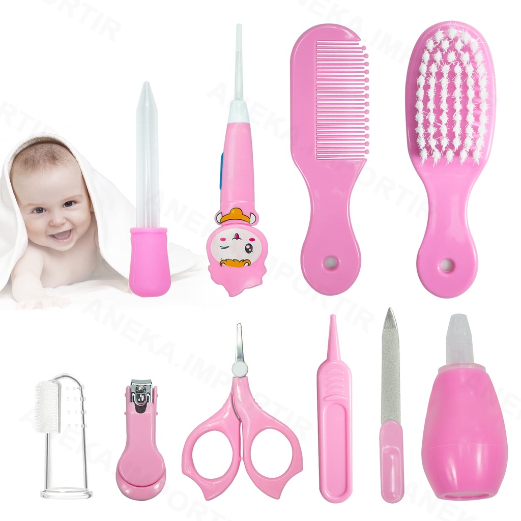 Alat perawatan bayi lengkap 1 set / Baby Care Kit Gift Set 10 in 1 / Set Perlengkapan Perawatan Bayi