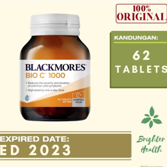 Blackmores Bio C 1000mg C1000 Vitamin C 1000 mg 60 Tablet Tablets 62