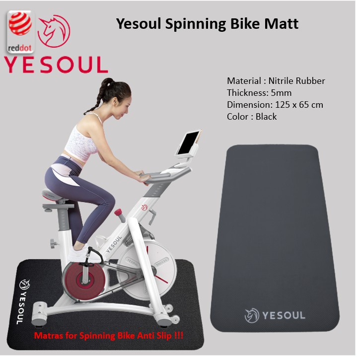 Yesoul Matras Spinning Bike/Yoga Anti Slip