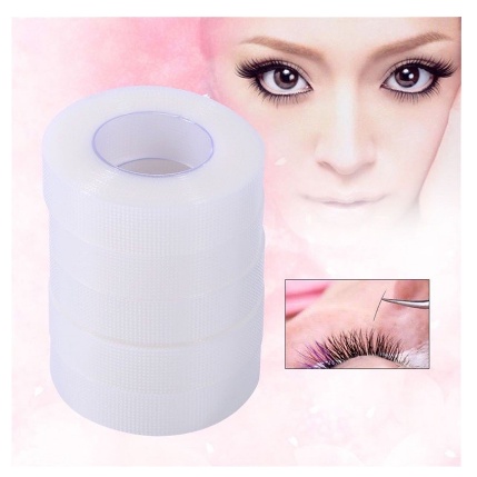 PE tape transparant eyelash extension plester micropore tape medis