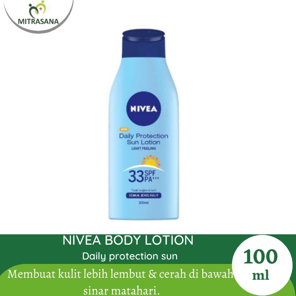 NIVEA Body Lotion Daily Protection Sun 100 Ml