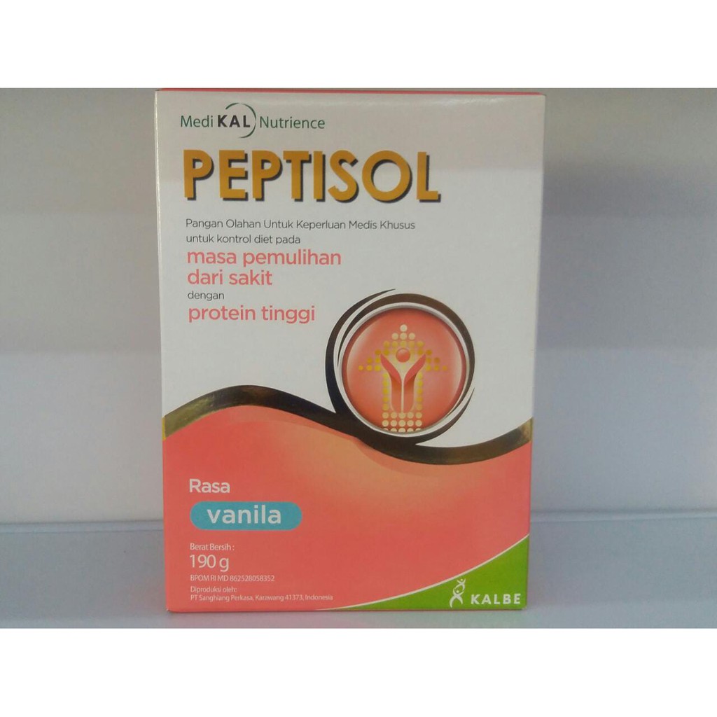 

PEPTISOL 190 GRAM RASA VANILLA/COKLAT