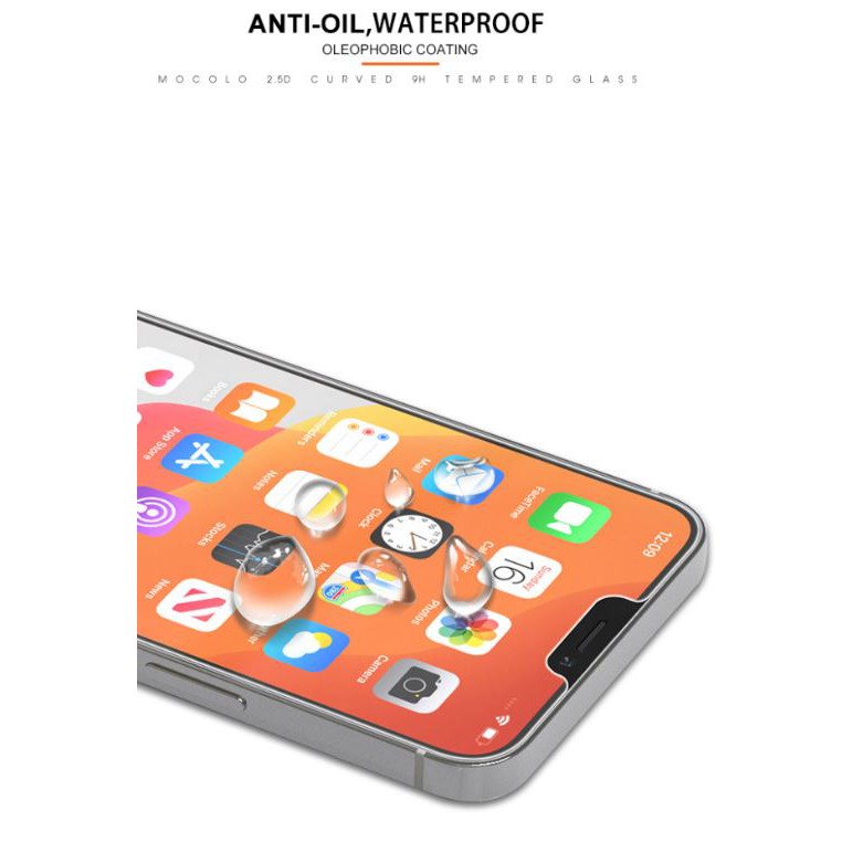 Mocolo 2.5D Full Glue Tempered Glass iPhone 12 Pro Max / 12 Mini