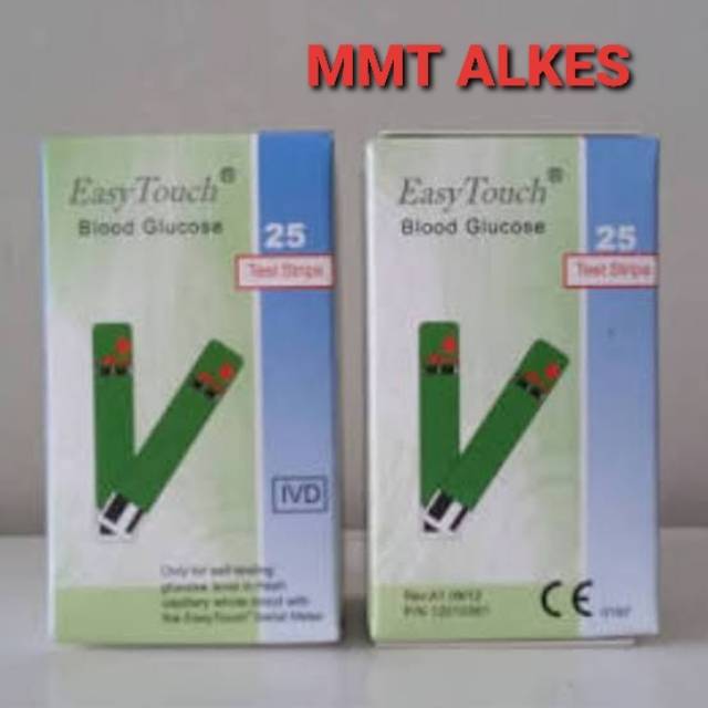 Strip Gula Darah Easy Touch / Stik Gula Darah Glucose Easy Touch