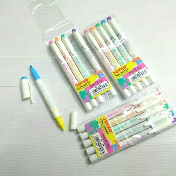 

Highlighter - Stabilo Pulpen - Stabilo Warna Warni Stabilo Bolak Balik Joyko Isi 5 Pc / Set Produk