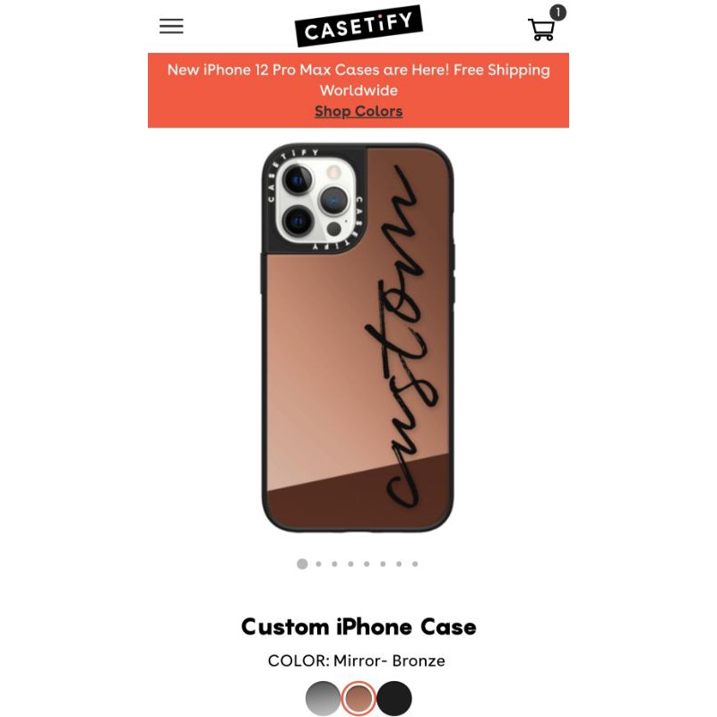 Casetify Impact Case Shopee Indonesia