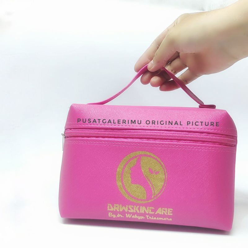 Drw Skincare tas Kosmetik bisa custom tanpa minimal bisa Dompet drwskincare Pouch Kosmetik