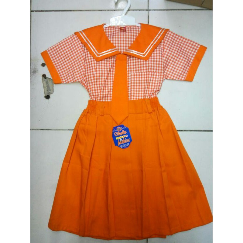 baju seragam anak tk perempuan || baju setelan anak tk paud || Orance
