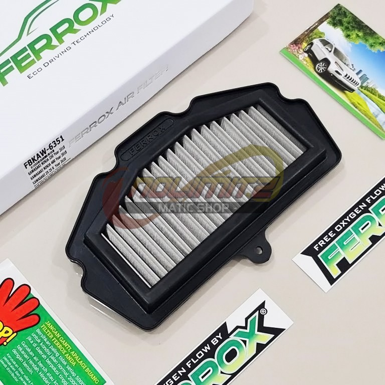 Air Filter Udara Racing Ferrox Ninja 250 400 FI 2018 ZX25R ZX-25R