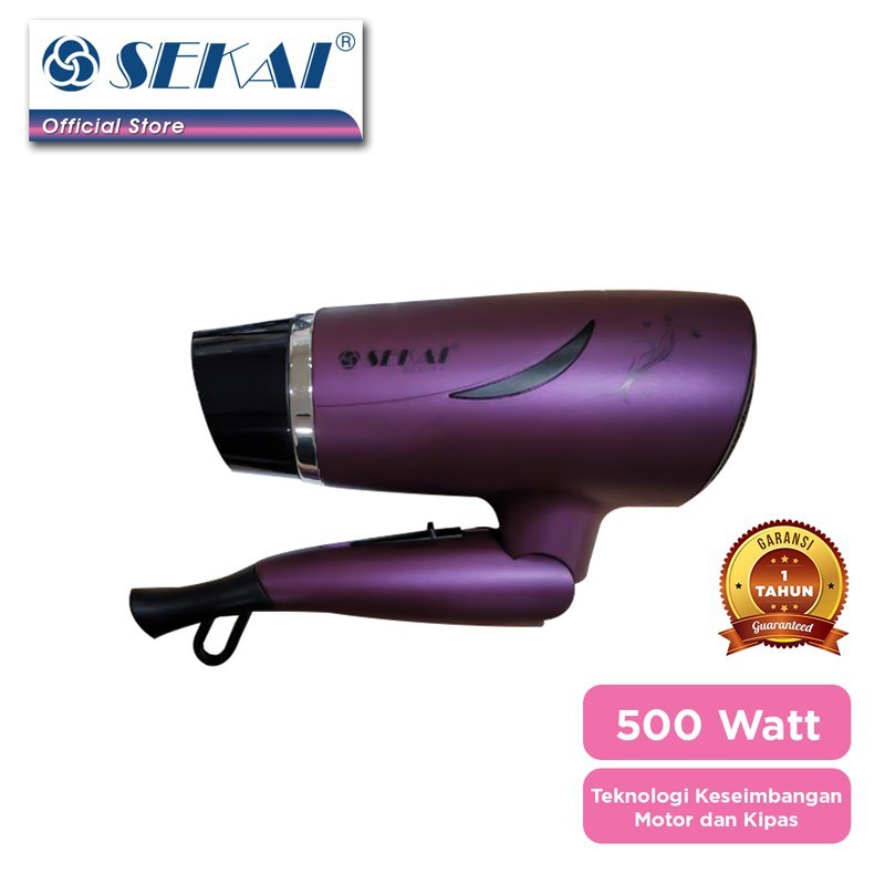 Sekai Hair Dryer HD 252 Pengering Rambut Dapat Dilipat